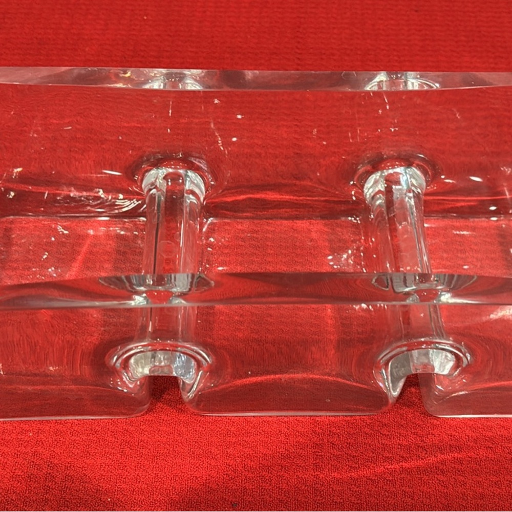 Clear Glass Serving Tray